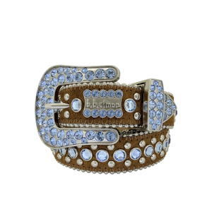 The Skinny Kish - Suede Brown / Lt.Sapphire