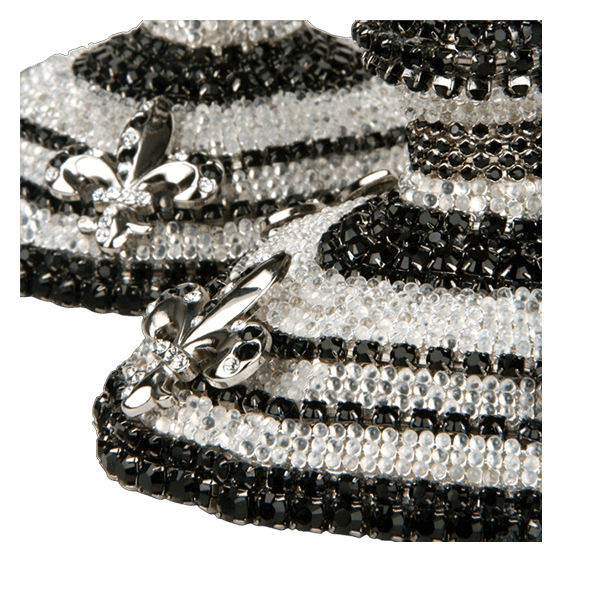 bb Simon Swarovski crystal Candle holder  CDH-221 - Image 4