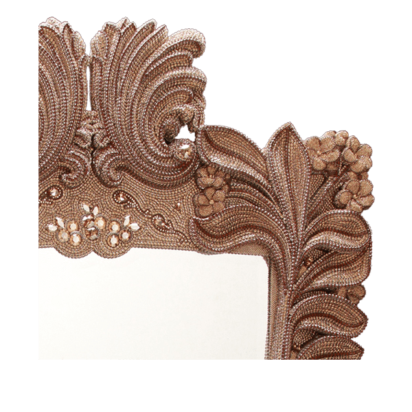 BB Simon swarovski crystal mirror   M-536-GOLD - Image 2