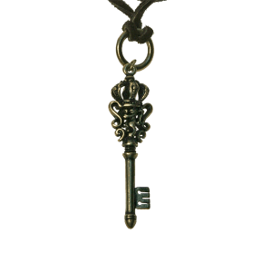 Hanging Key Necklace - GF