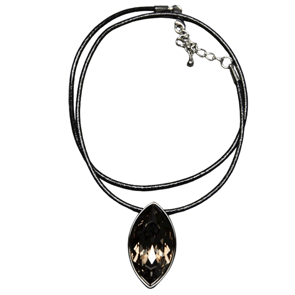 Marquise Necklace - Black Diamond - Image 2
