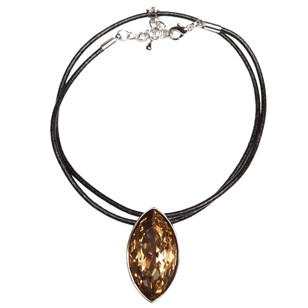 Marquise Necklace - Golden Shadow - Image 2
