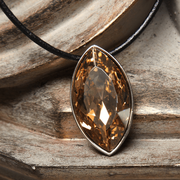 Marquise Necklace - Golden Shadow - Image 3