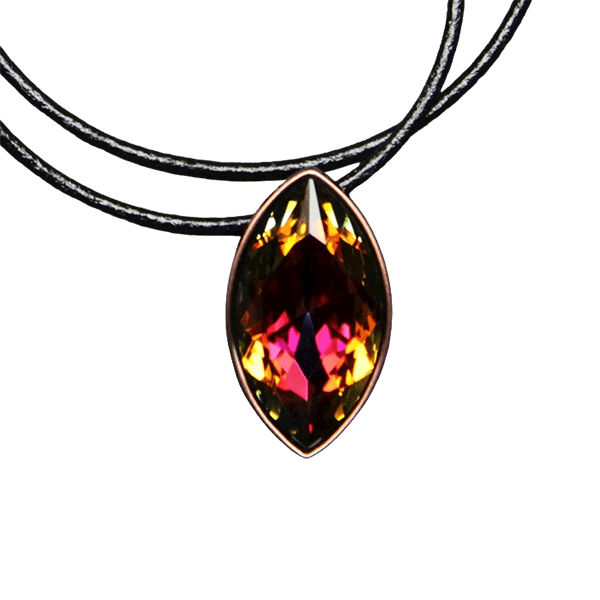 Marquise Necklace - Volcano