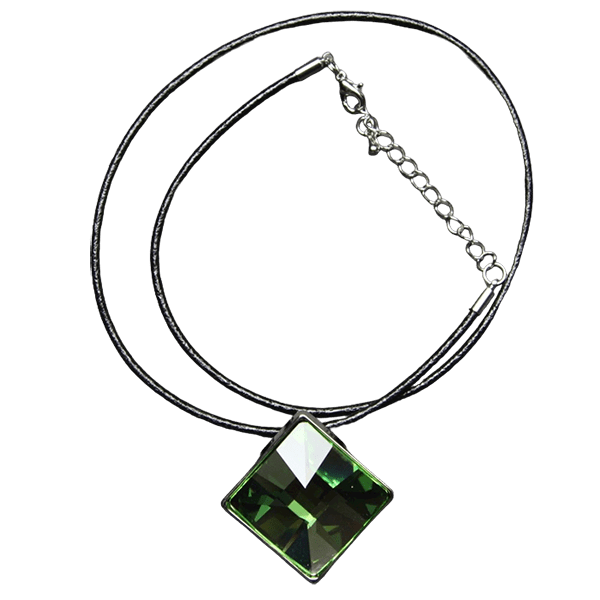 Diagonal Square Necklace - Perdot - Image 2