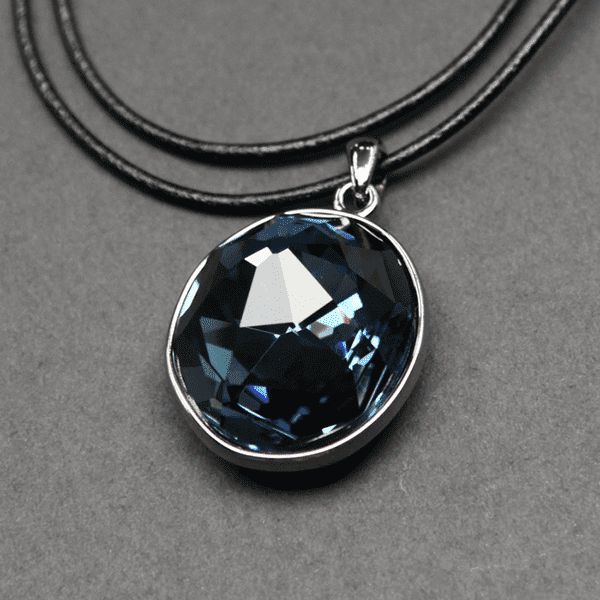 Half Sphere Crystal - Montana - Image 3