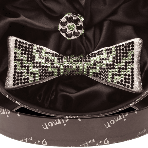 BOW7-V2-PERIDOT-JET B.B.SIMON BOW - Image 2