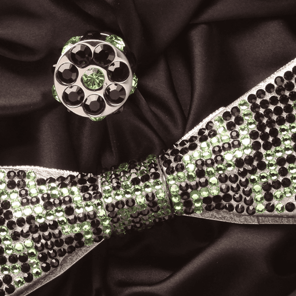 BOW7-V2-PERIDOT-JET B.B.SIMON BOW - Image 3