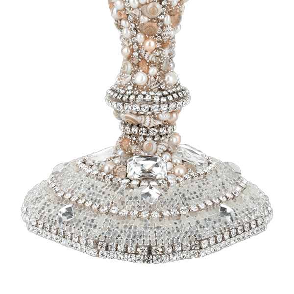 CDH-206 bb Simon Swarovskii crystal Candle holder - Image 3