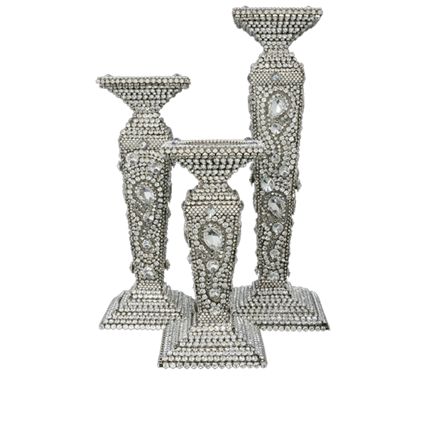 CDH-209-S bb Simon Swarovskii crystal Candle holder - Image 5