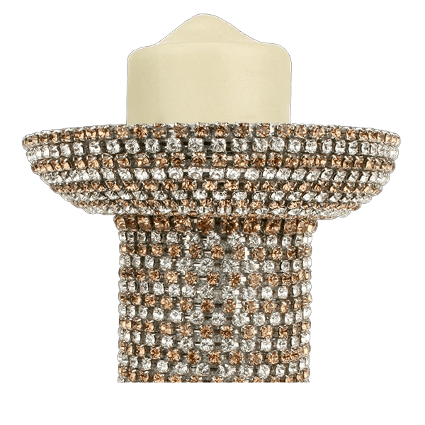 CDH-210 bb Simon Swarovskii crystal Candle holder - Image 2