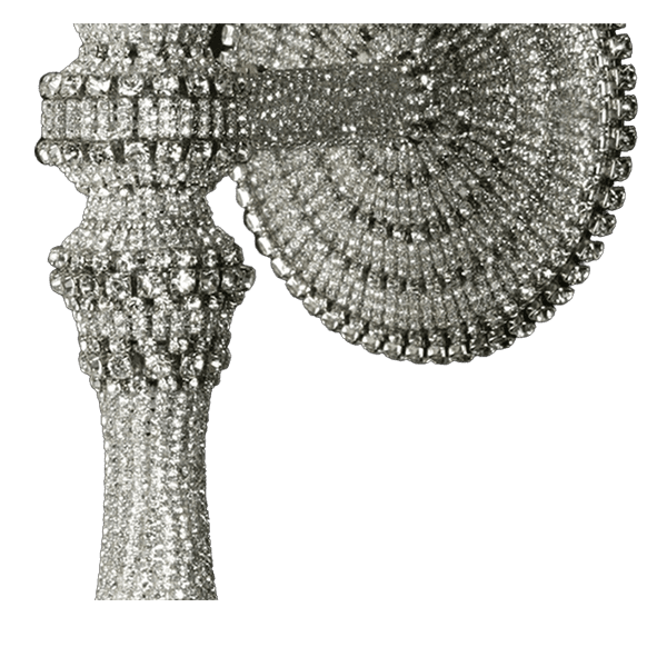 CDH-213 bb Simon Swarovskii crystal Candle holder - Image 2