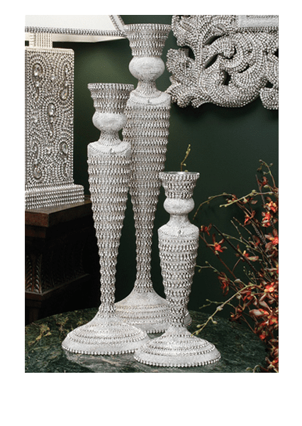 CDH-216 bb Simon Swarovski crystal Candle holder - Image 4