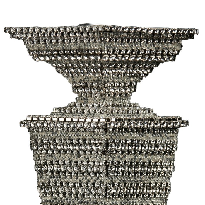 CDH-215 bb Simon Swarovskii crystal Candle holder - Image 3