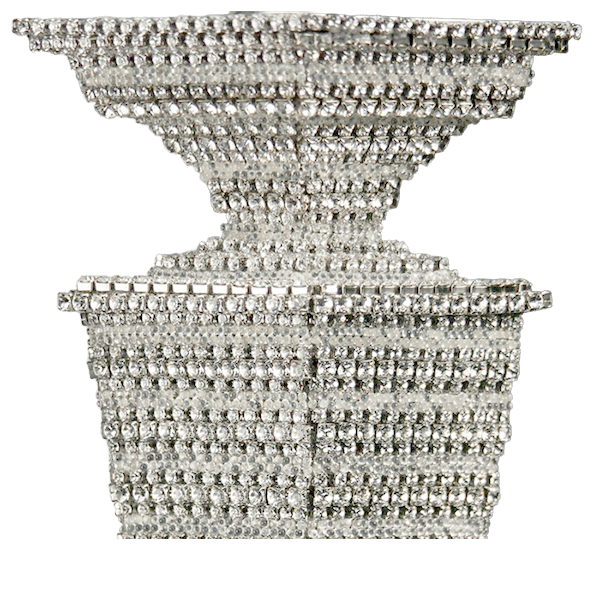 CDH-215-S bb Simon Swarovski crystal Candle holder - Image 2