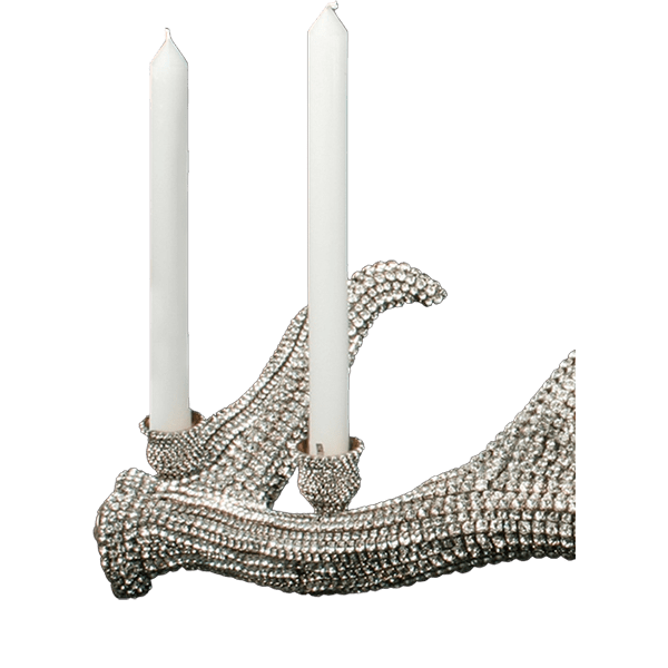 CDH-220 bb Simon Swarovski crystal Candle holder - Image 2