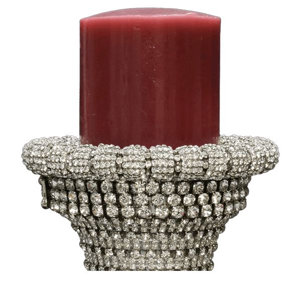 CDH-222 bb Simon Swarovski crystal Candle holder - Image 2