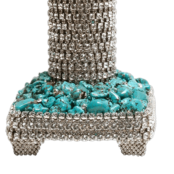 CDH-228 bb Simon Swarovski crystal Candle holder - Image 3