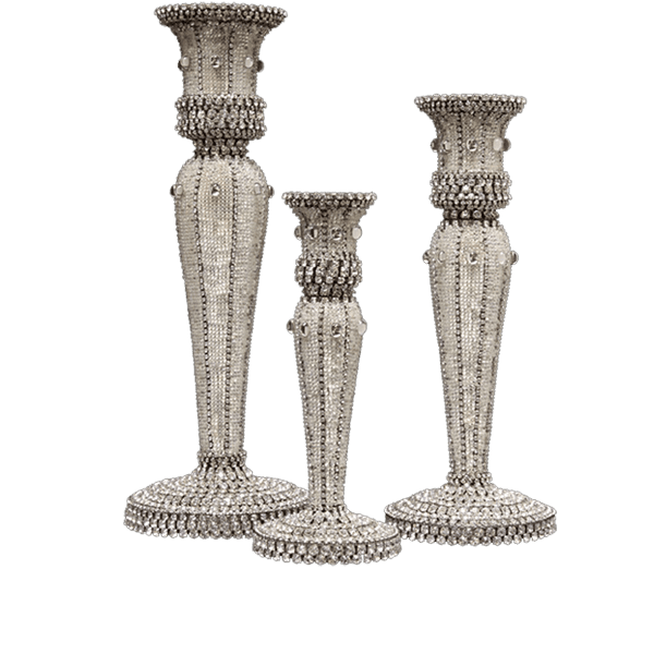 CDH-240-L bb Simon Swarovski crystal Candle holder - Image 5