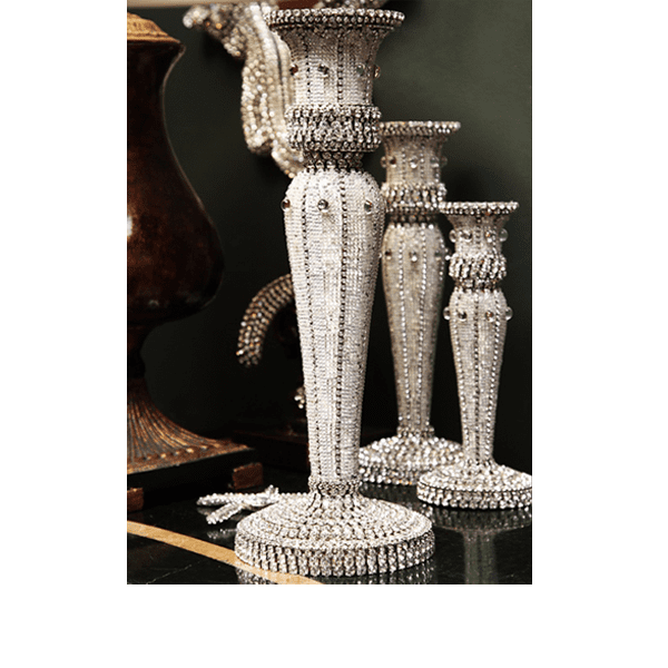 CDH-240-L bb Simon Swarovski crystal Candle holder - Image 6