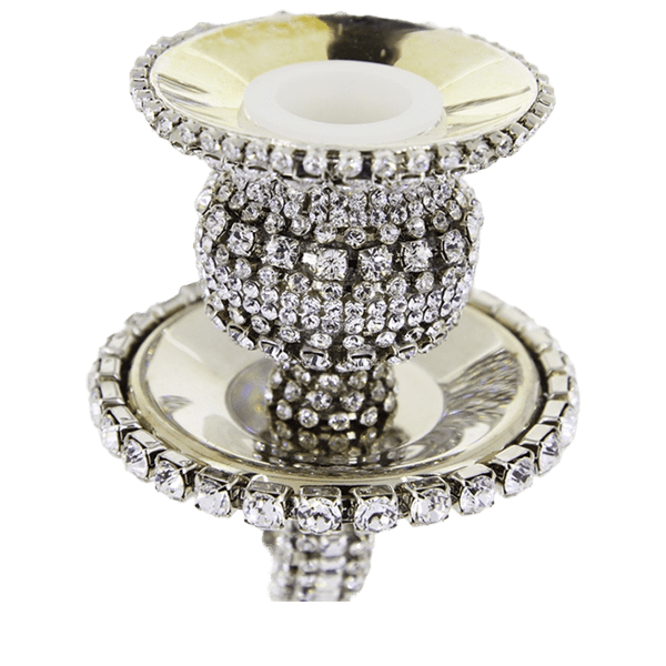 CDH-247 B.B.SIMON SWAROVSKI CRYSTAL CANDLE HOLDER - Image 3