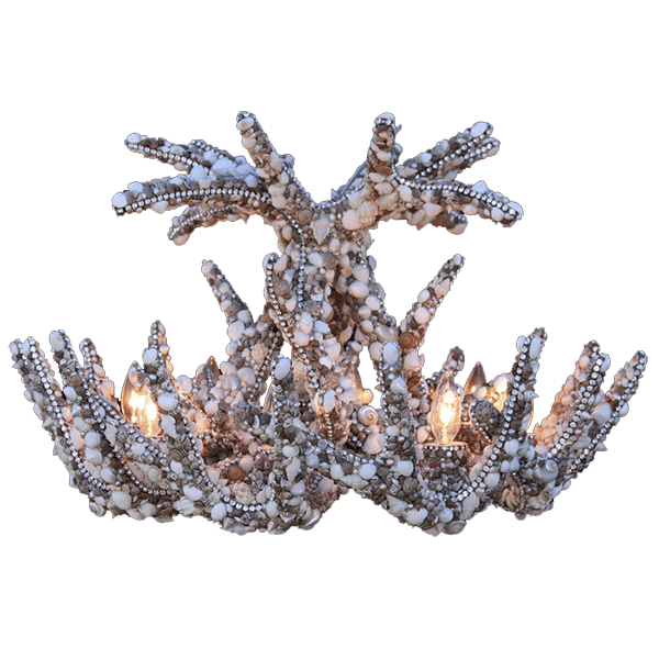 CH-701-SHELL bb Simon Swarovski crystal Chandelier