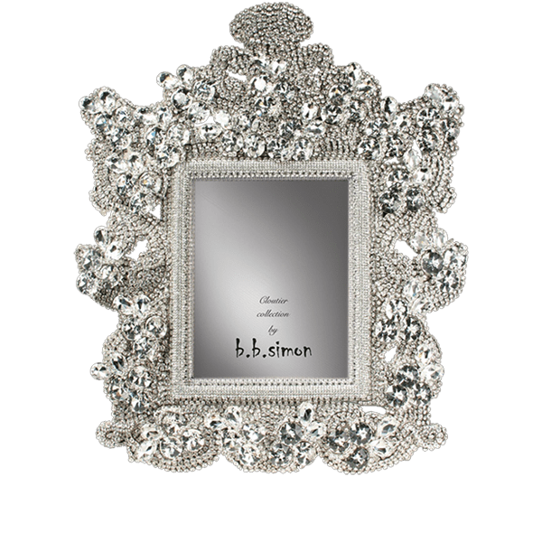 F-101-L bb Simon Swarovski crystal frame