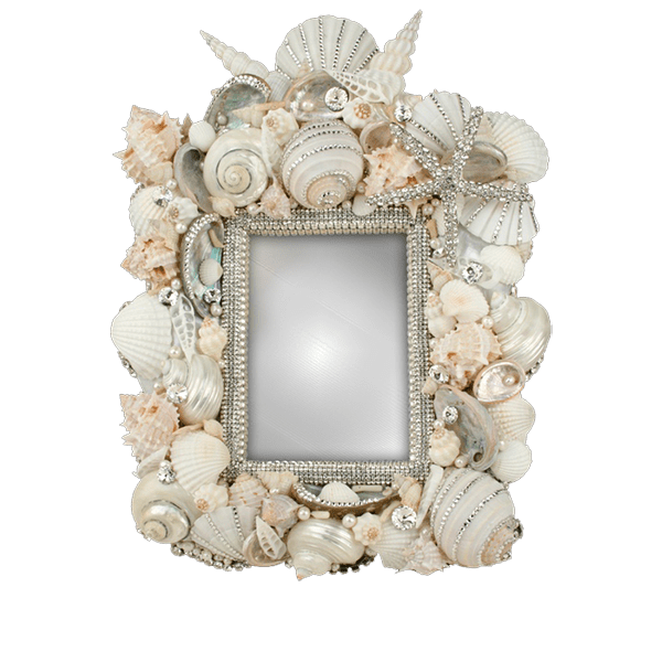 F-109-SH-WHITE-M bb Simon Swarovski crystal frame