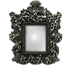 F-119-L bb Simon Swarovski crystal frame