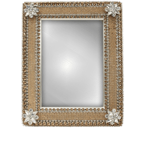 F-120-L bb Simon Swarovski crystal frame