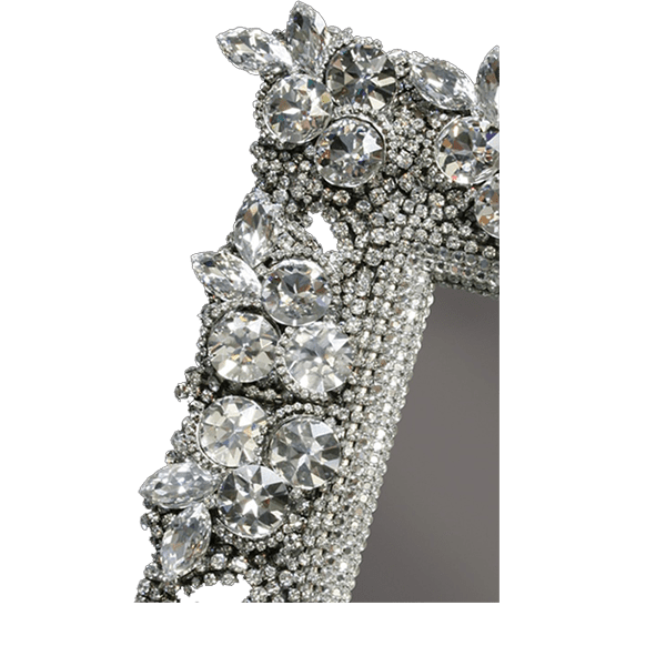 F-145-CLEAR-L bb Simon Swarovski crystal frame - Image 2