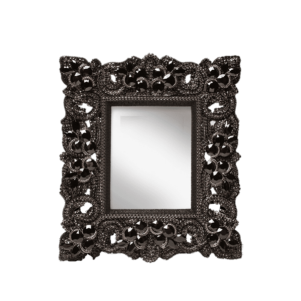 F-145-JET-S bb Simon Swarovski crystal frame