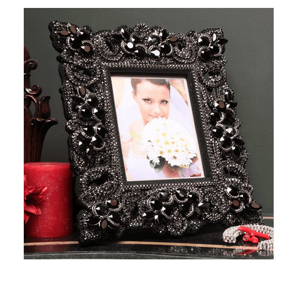 F-145-JET-S bb Simon Swarovski crystal frame - Image 3