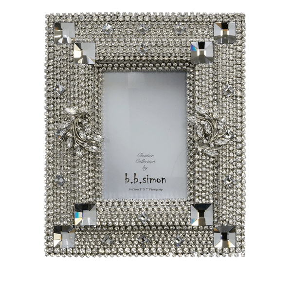 F-146-CLEAR-M bb Simon Swarovski crystal frame