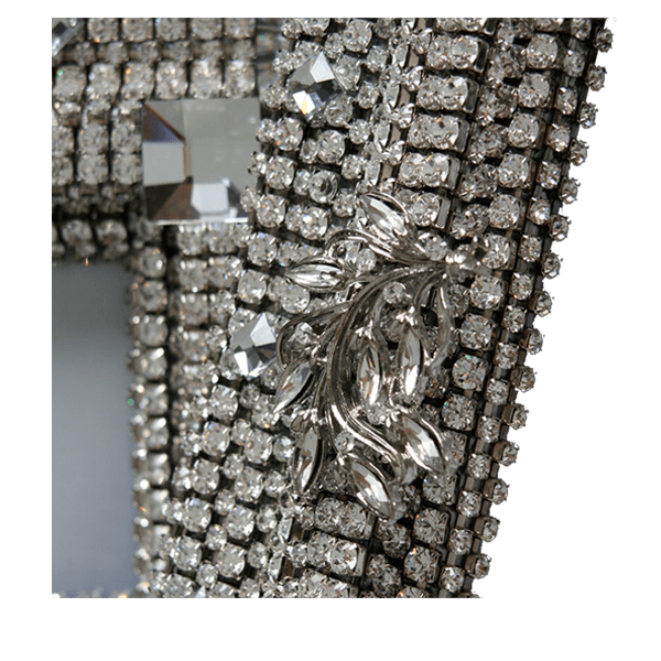 F-146-CLEAR-M bb Simon Swarovski crystal frame - Image 2