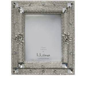F-146-CLEAR-L bb Simon Swarovski crystal frame