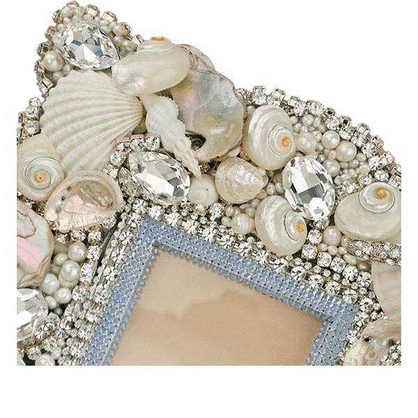 F-154-BLUE-S bb Simon Swarovski crystal frame - Image 2