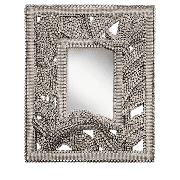 F-159-CLEAR-M bb Simon Swarovski crystal frame