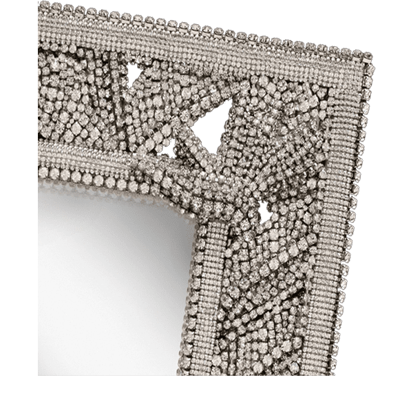 F-159-CLEAR-M bb Simon Swarovski crystal frame - Image 2