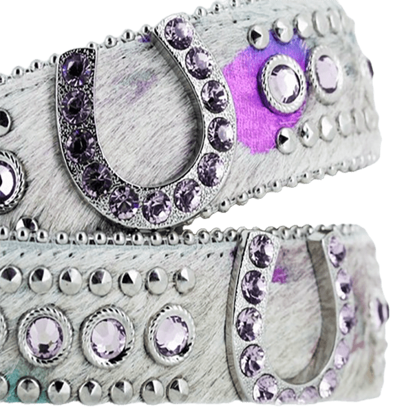 Holly L.Amethyst B.B.SIMON BELT - Image 4