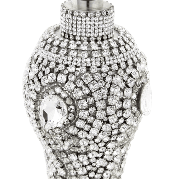 HSD-101-Clear B.B.SIMON Clear Swarovski Crystal Soap Lotion Dispenser - Image 3