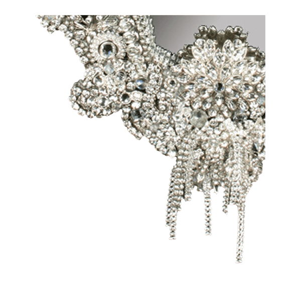 M-500 BB Simon Crystal Clear Diamond Mirror - Image 2