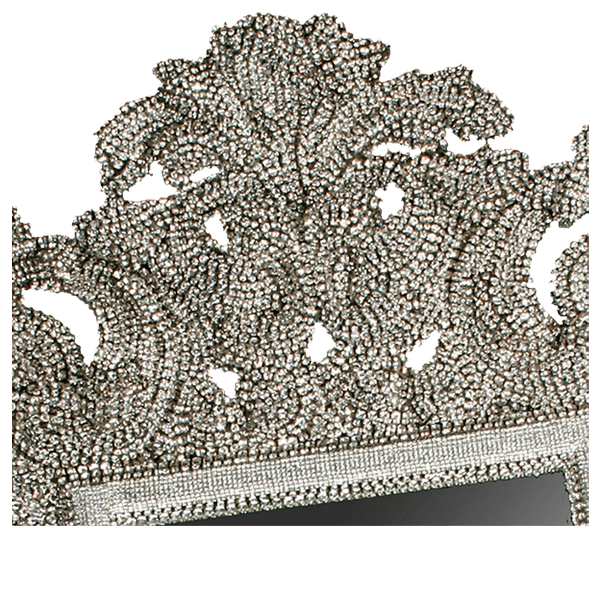 M-503 BB Simon USA Jeweled Bling Mirror - Image 3