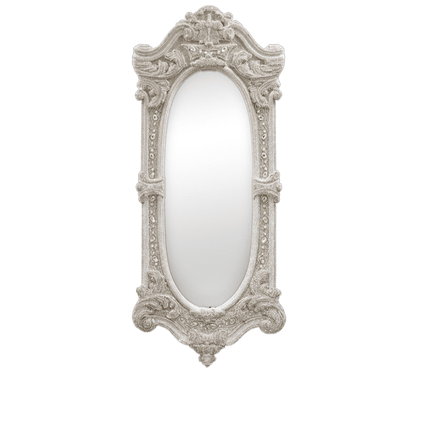 M-511-CLEAR BB Simon Large Tall Diamond Mirror