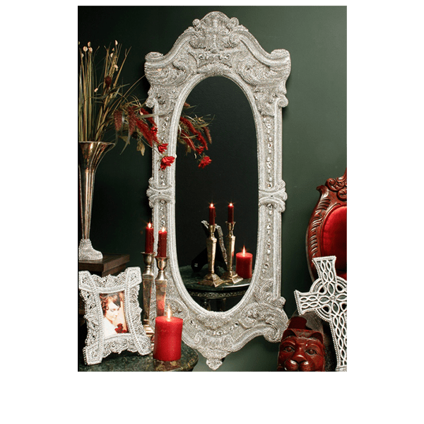 M-511-CLEAR BB Simon Large Tall Diamond Mirror - Image 5