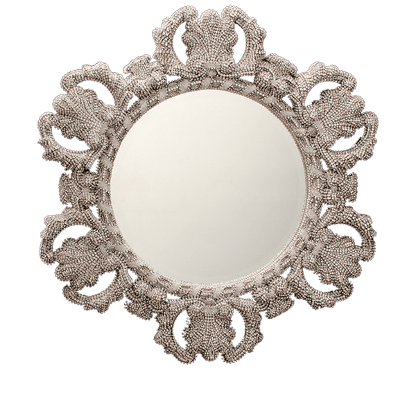M-516-CLEAR BB Simon Authentic Central Diamond Mirror