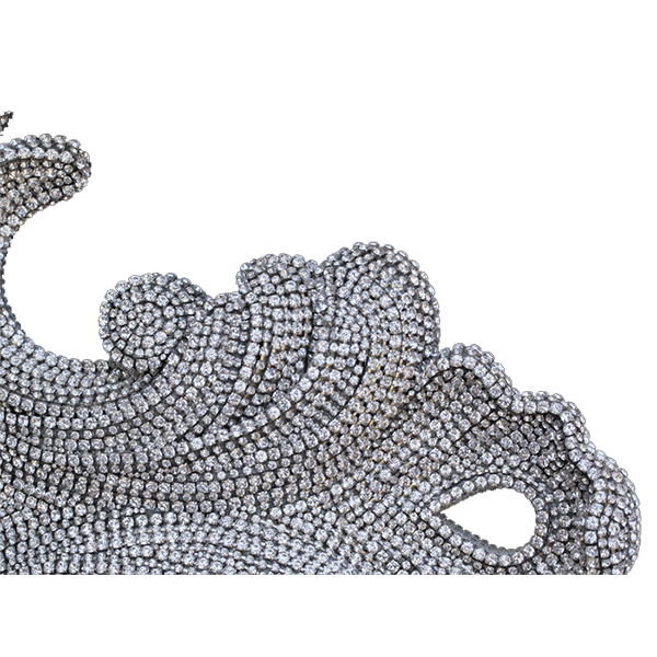 M-518-CLEAR BB Simon Unique Crystal Mirror - Image 2