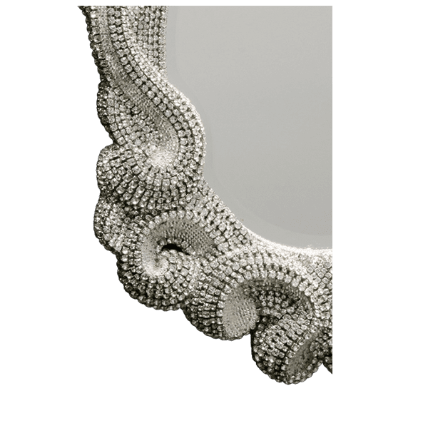 M-519 BB Simon Elegant Swarovski Mirror - Image 3
