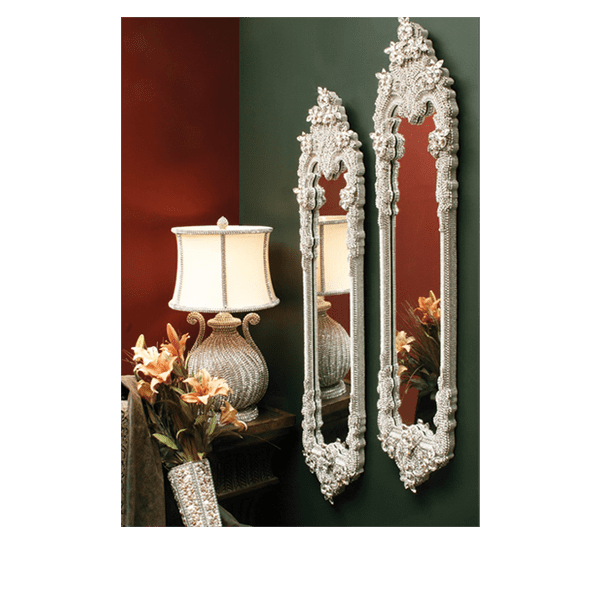 M-523 BB Simon Skinny Tall Jewel Mirror - Image 4