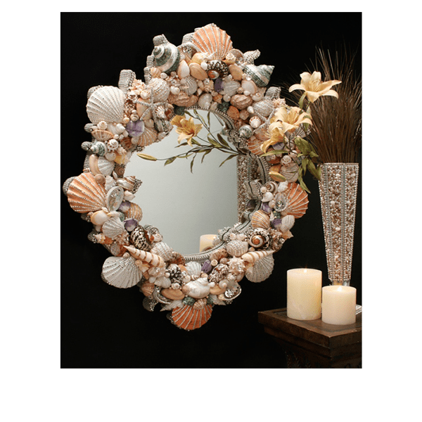 M-533 BB Simon Gold Round Diamond Mirror - Image 4